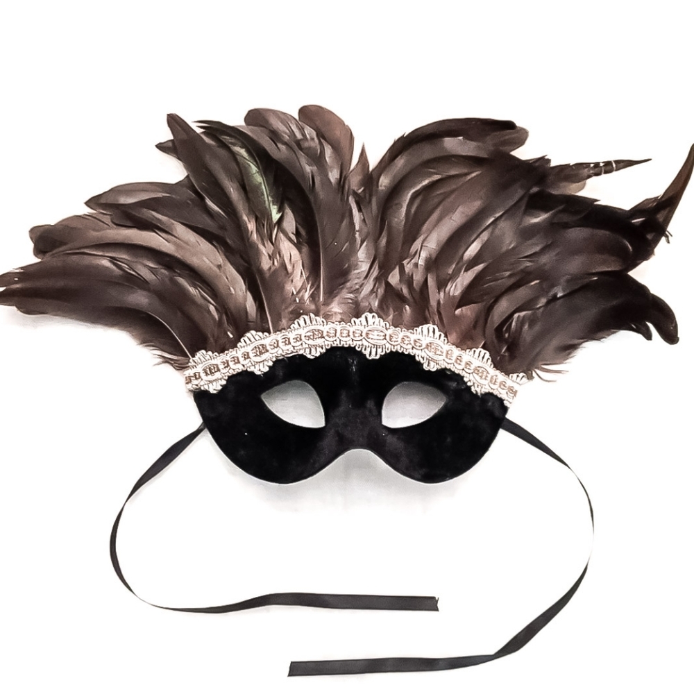 Luxury Masquerade Mask | Mask with Feathers
